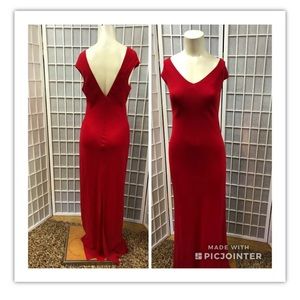 Bardelli, dress, red, parties, decorated, size L.: